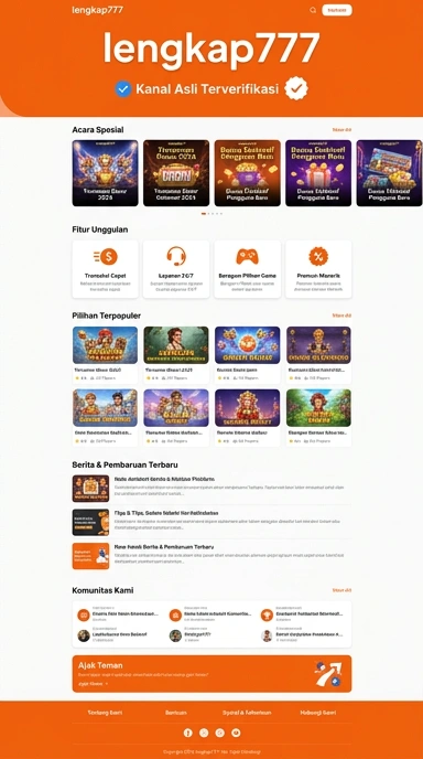 Kanal Resmi Lengkap777 untuk Pengguna Android